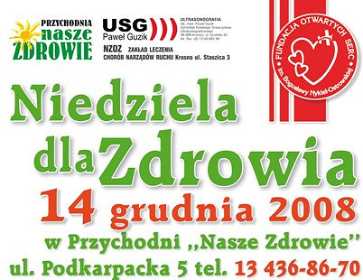 Niedziela dla zdrowia - zdjęcie w treści