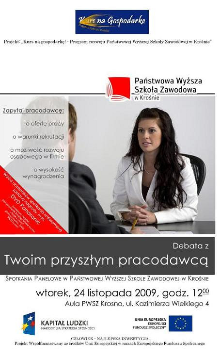 Debata z Twoim przyszłym pracodawcą - zdjęcie w treści