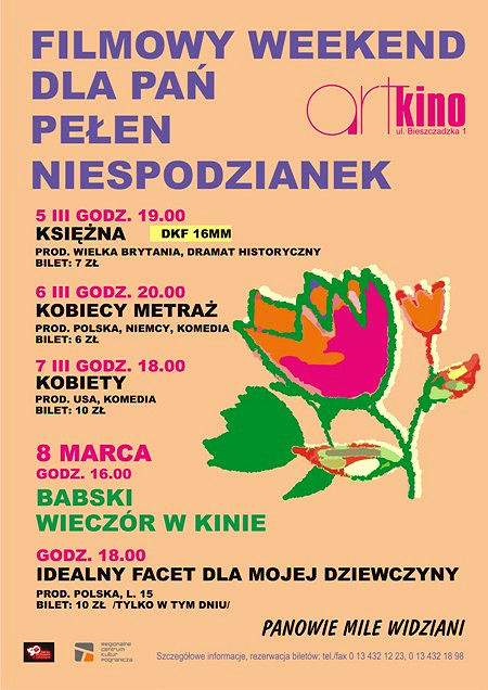 Babskie wieczory w artkinie - zdjęcie w treści 
