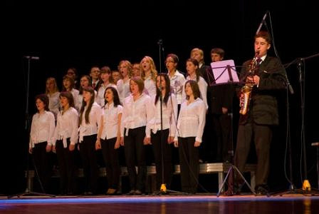 Młodzi krośnieńscy liderzy zorganizowali koncert - zdjęcie w treści 