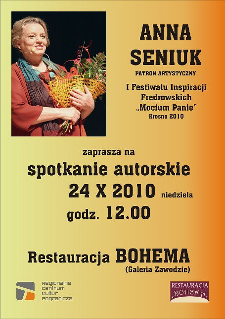 Anna Seniuk w Bohemie - zdjęcie w treści 