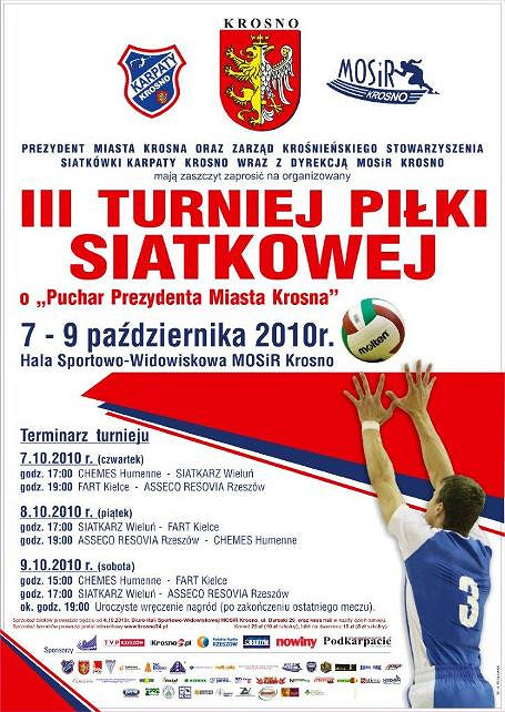 III Turniej Piłki Siatkowej o Puchar Prezydenta Miasta - zdjęcie w treści 
