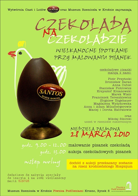  CZEKOLADĄ NA CZEKOLADZIE - WIELKANOCNE SPOTKANIE PRZY MALOWANIU PISANEK - zdjęcie w treści  nr 1