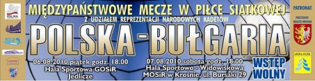Międzypaństwowe mecze w piłce siatkowej POLSKA - BUŁGARIA - zdjęcie w treści 