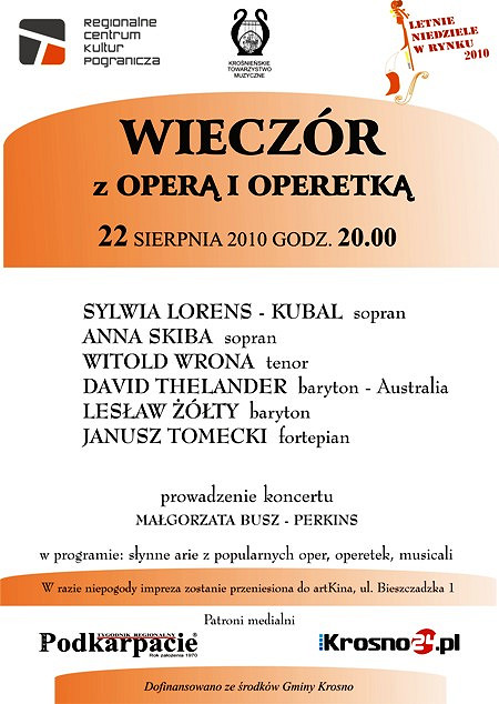 WIECZÓR Z OPERĄ I OPERETKĄ - zdjęcie w treści 