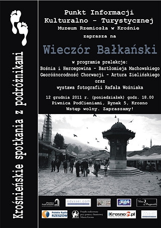 „Wieczór Bałkański”- spotkanie z cyklu Krośnieńskie spotkania z podróżnikami - zdjęcie w treści 