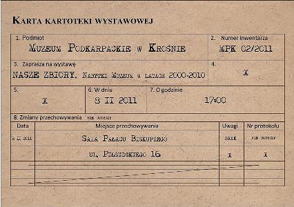 NASZE ZBIORY. NABYTKI MUZEUM PODKARPACKIEGO W KROŚNIE Z LAT 2000 – 2010 - zdjęcie w treści  nr 1