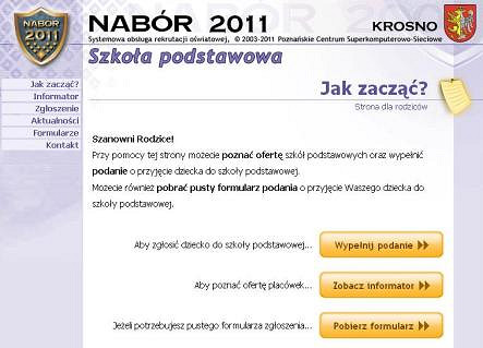 W Krośnie trwają zapisy do szkół podstawowych - zdjęcie w treści 