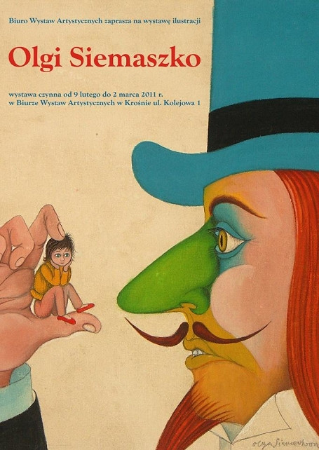 Wystawa ilustracji Olgi Siemaszko - zdjęcie w treści  nr 1
