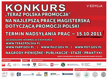 Konkurs na najlepszą pracę magisterską dotycząca promocji Polski - zdjęcie w treści 