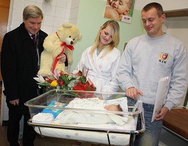 Chłopiec po raz piąty. Po raz piąty 2 stycznia. - zdjęcie w treści  nr 1