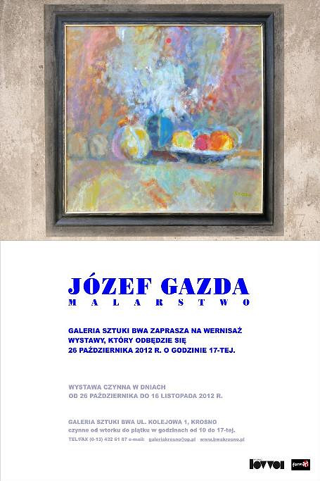 Malarstwo Józefa Gazdy w BWA - zdjęcie w treści 