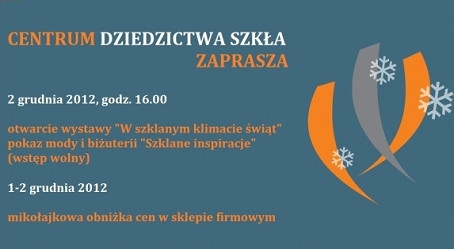Szkło na wybiegu. Niezwykły pokaz mody na otwarcie świątecznej wystawy w CDS - zdjęcie w treści 