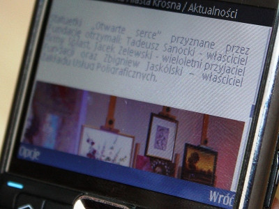 krosno.pl w wersji mobilnej - zdjęcie w treści  nr 1