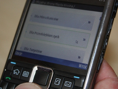krosno.pl w wersji mobilnej - zdjęcie w treści 