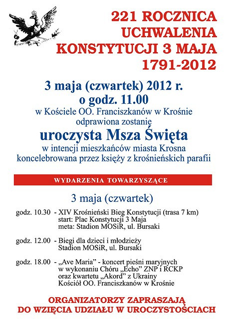 Święto Konstytucji 3 Maja - zdjęcie w treści 