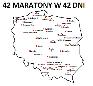 42 maratony w 42 dni - zdjęcie w treści 