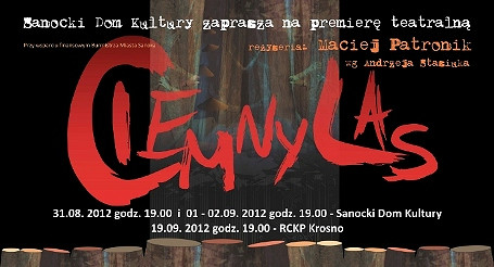 Zapraszamy na spektakl „Ciemny las”  - zdjęcie w treści 
