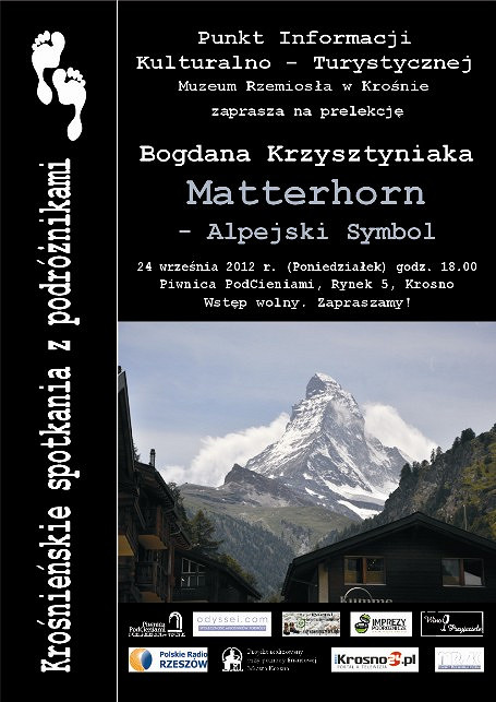 „Matterhorn - Alpejski Symbol” na kolejnych Spotkaniach z podróżnikami  - zdjęcie w treści 