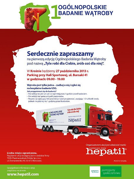 Bezpłatne badania wątroby - zdjęcie w treści 