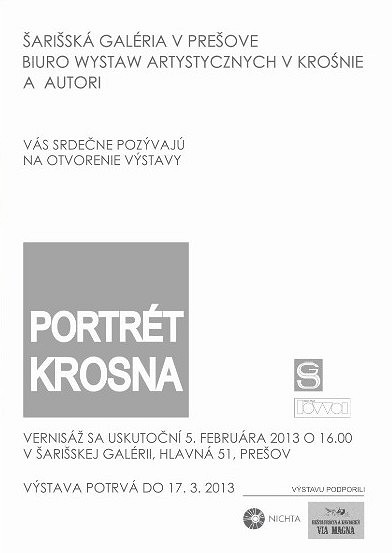 PORTRET KROSNA w Prešovie - zdjęcie w treści  nr 1