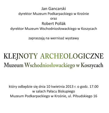Klejnoty archeologiczne Muzeum Wschodniosłowackiego w Koszycach - zdjęcie w treści  nr 1