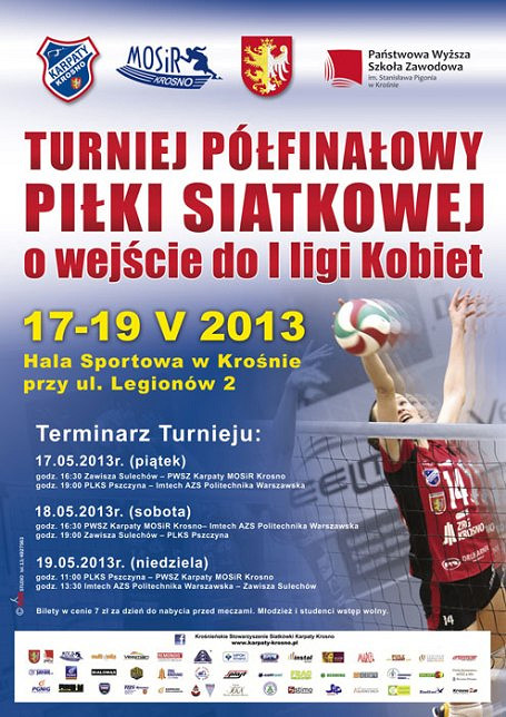 Turniej półfinałowy o wejście do I ligi kobiet w siatkówce - zdjęcie w treści 