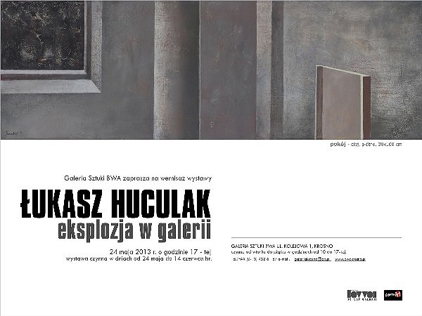 Eksplozja w Galerii - wystawa Łukasza Huculaka - zdjęcie w treści 