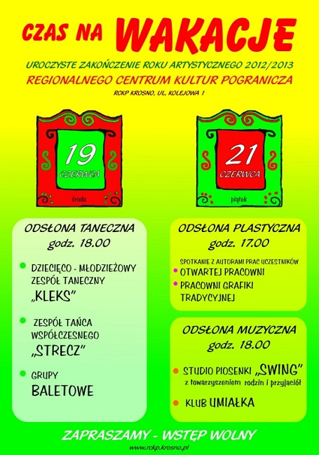 CZAS NA WAKACJE - WERNISAŻ - zdjęcie w treści  nr 1