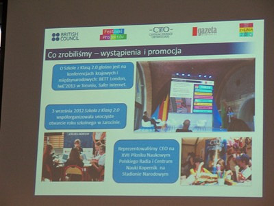 Uczniowie Szkoły Podstawowej nr 3 na Ogólnopolskim Festiwalu Projektów w Warszawie - zdjęcie w treści  nr 1