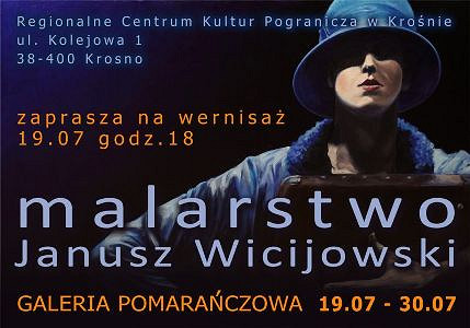 Wernisaż wystawy malarstwa Janusza  Wicijowskiego - zdjęcie w treści 