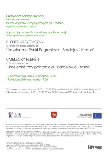 Zapraszamy na wernisaż wystawy poplenerowej PLENER ARTYSTYCZNY - zdjęcie w treści nr 1