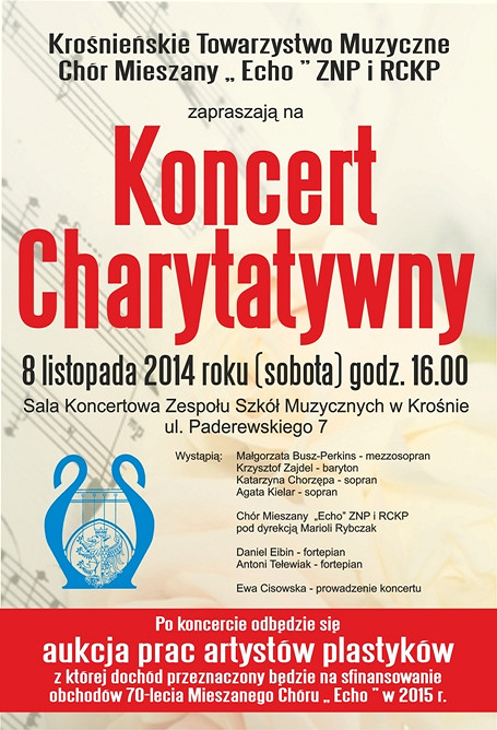 Koncert Charytatywny - zdjęcie w treści