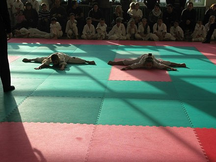 V Mikołajkowe Mistrzostwa Krośnieńskiego Klubu Kyokushin Karate - zdjęcie w treści nr 1