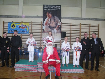 V Mikołajkowe Mistrzostwa Krośnieńskiego Klubu Kyokushin Karate - zdjęcie w treści nr 3