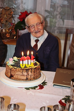 Pan Józef Zajdel skończył 100 lat! - zdjęcie w treści