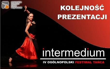 Zapraszamy na IV Ogólnopolski Festiwal Tańca INTERMEDIUM - zdjęcie w treści