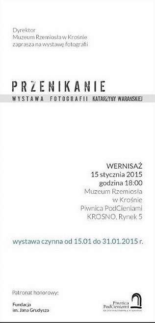 Zapraszamy na wystawę fotografii Katarzyny Warańskiej