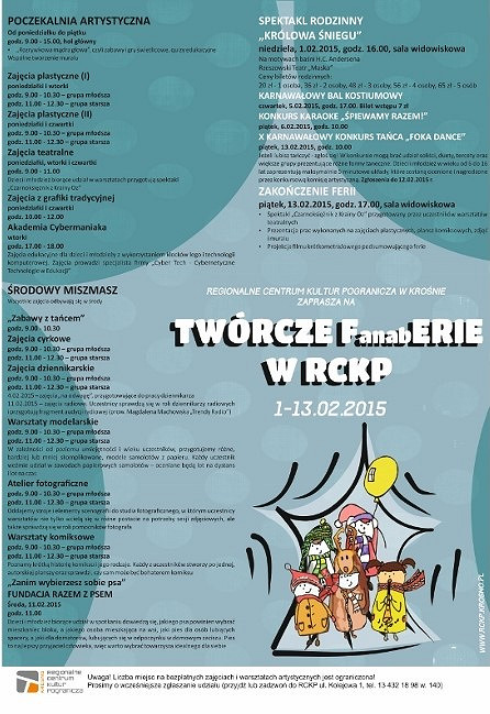 FERIE z RCKP - zdjęcie w treści