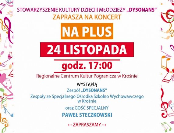 Plakat - Koncert Dysonans