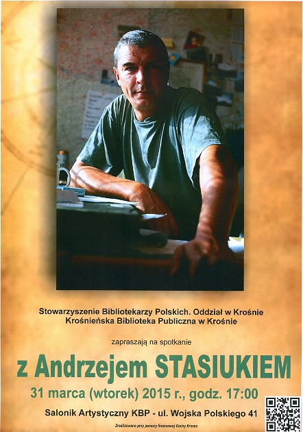 Andrzej Stasiuk w Krośnie - zdjęcie w treści