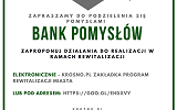 Zaproszenie do wzięcia udziału w ankiecie Bank pomysłów w ramach konsultacji Programu Rewitalizacji Miasta Krosna