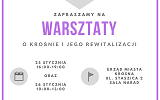 Zaproszenie na warsztaty strategiczne dotyczące opracowania Programu Rewitalizacji Miasta Krosna