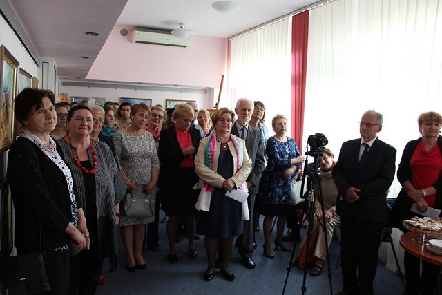 Okno otwarte na świat. Wystawa malarstwa Zofii Grzyb - zdjęcie w treści  nr 1