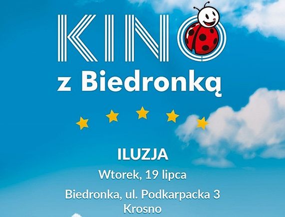 Plakat Kino z Biedronką