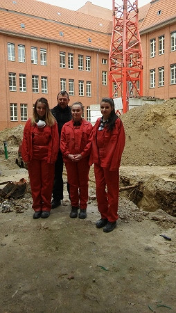 UCZNIOWIE KROŚNIEŃSKIEJ BUDOWLANKI NA PRAKTYKACH W BERLINIE - zdjęcie w treści  nr 1