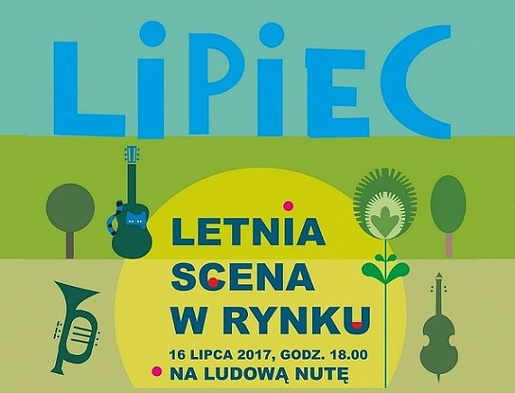 Plakat Koncertu „Na ludową nutę” z udziałem zespołów polonijnych