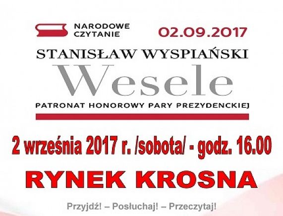 Plakat Narodowe Czytanie