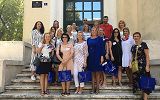 uczestnicy spotkania Erasmus + podczas zwiedzania miasta