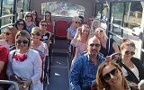 uczestnicy spotkania Erasmus + podczas zwiedzania miasta